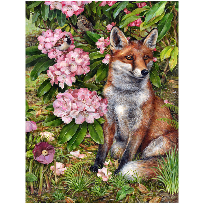 Double Sided Polyester Animal Garden Flag, 40" H x 28" W