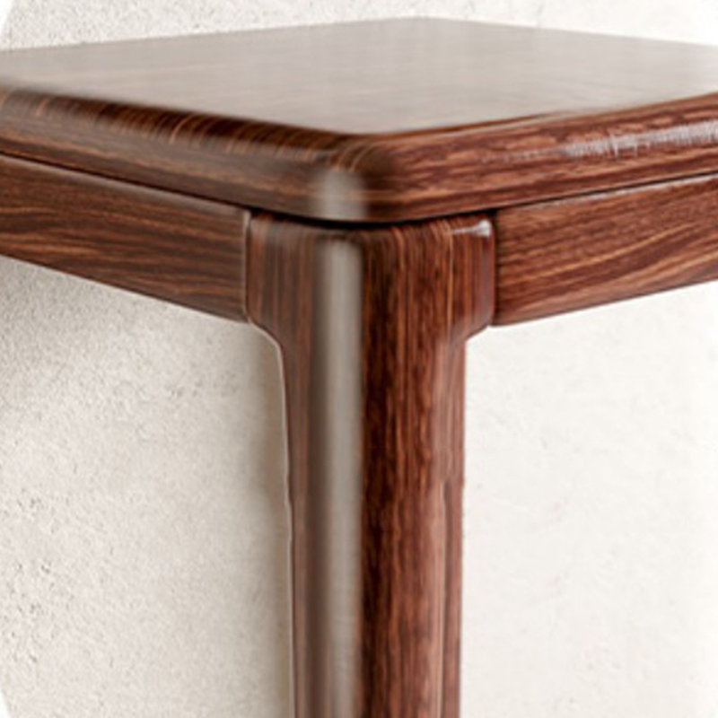 Support en bois massif, H 25,59 po x l 15,74 po x P 15,74 po