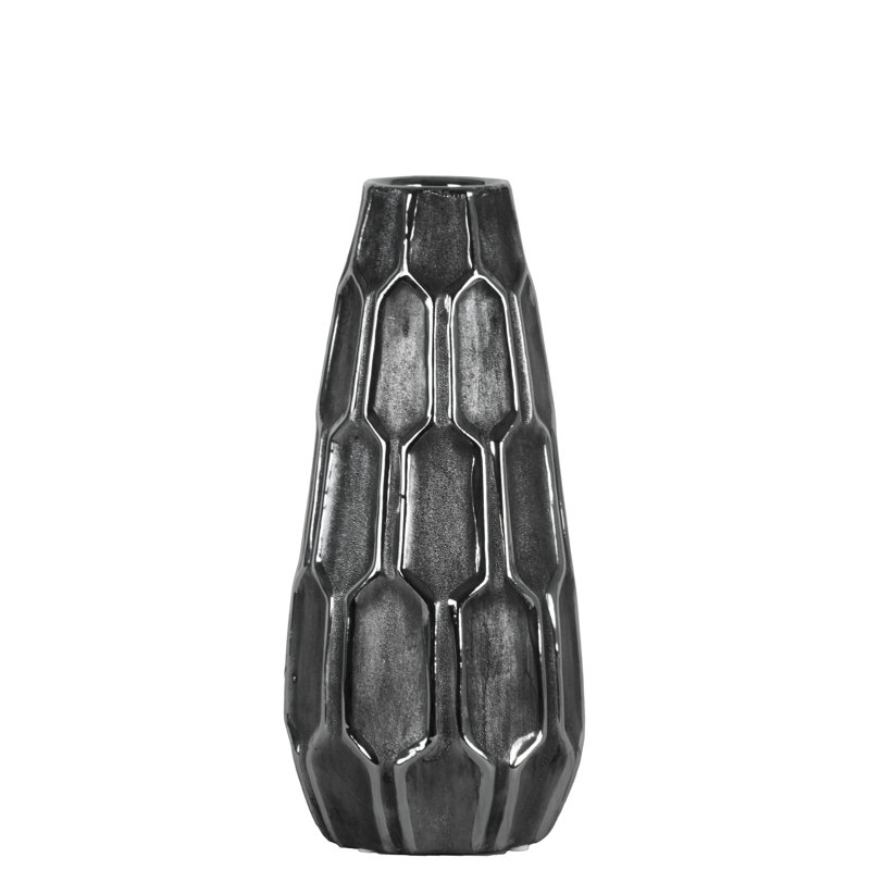 Vase de table Sibyl, H 12 po x l 5,25 po x P 5,25 po
