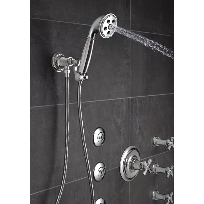 Rook® Wall Mount Handshower with H2OKinetic® Technology, Chrome