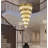 Transitional 60 Light Gold Tiered Crystal Chandelier-92361841-122499031