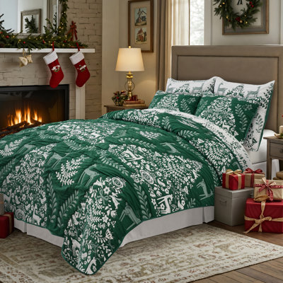 Noella Reversible Coverlet Set