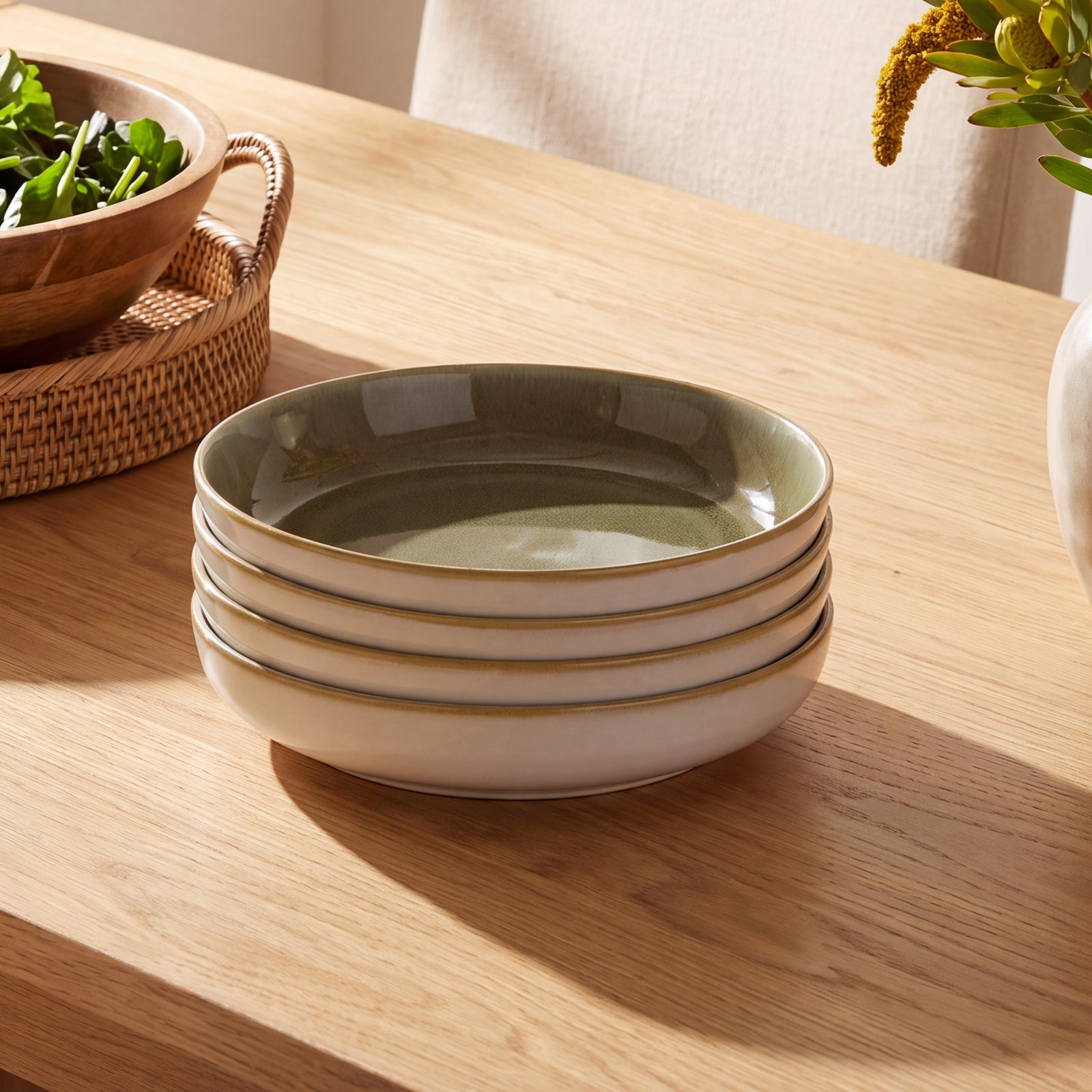 Resona Stoneware Pasta Bowl