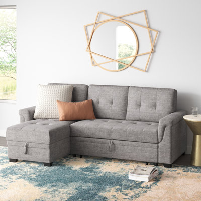 Yosef Upholstered L-Shaped Sectional Reversible