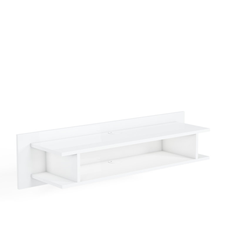 Keteri Floating TV Stand for TVs up to 75", White