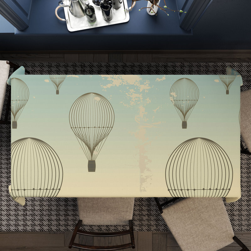 Bensu Balloons Tablecloth, 147cm W x 250cm L