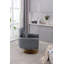 360-Degree Swivel Accent Chair with a Pillow-1177999106