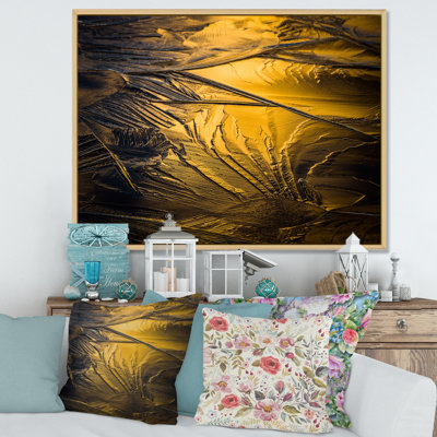 " Yellow And Gray Cold Ice "