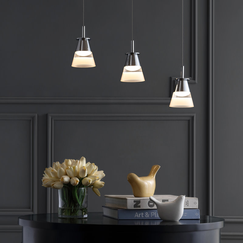Mcginty 3 - Light Chrome/Clear LED Cluster Pendant