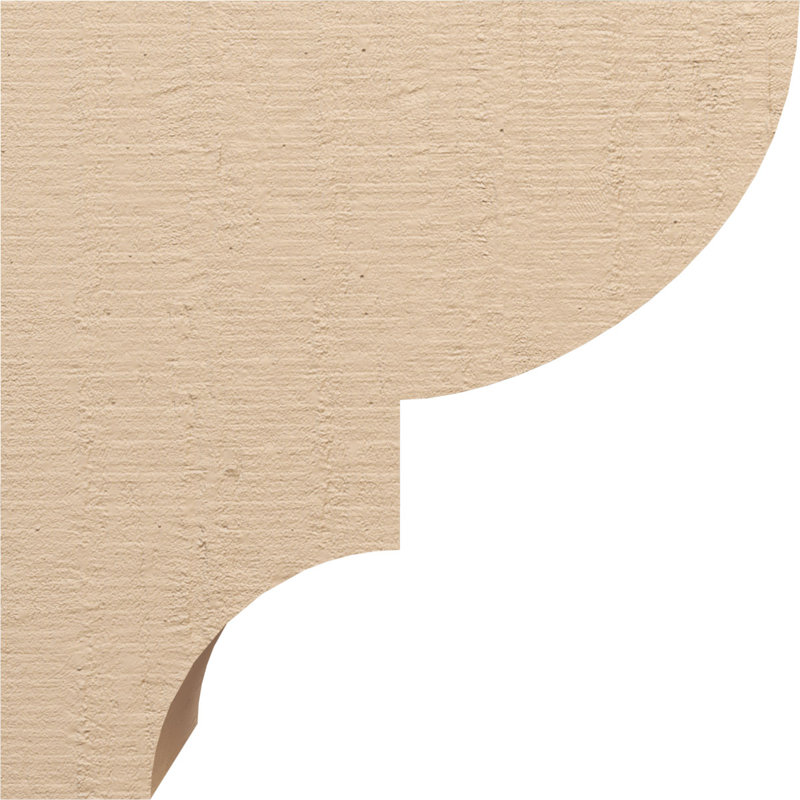 Bois de cèdre brut Ridgewood, Corbeau apprêté Ridgewood, H 24 po x l 12 po x P 24 po