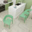 Chaise d'appoint en polypropylène Haze Green