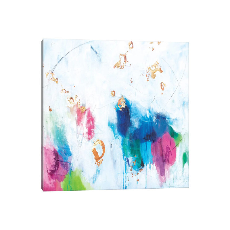 Shattered Glass 1 Piece Wrapped Canvas Painting, 45.72 cm H x 45.72 cm W x 3.175 cm D