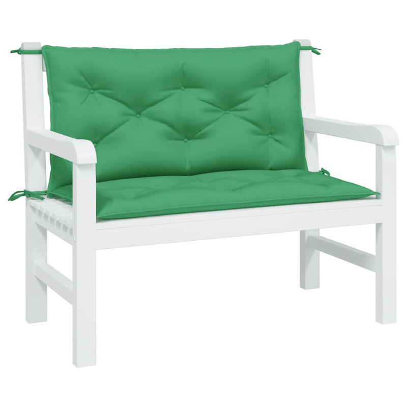 Coussin de siège d'extérieur, Vert, 39.4" W x 19.7" D