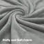 Faux Fur Reversible Fleece Throw Blanket – Soft & Cozy-118258441-118258426
