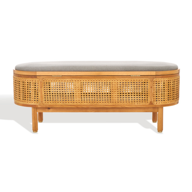Armalda Polyester Upholstered Storage Bench