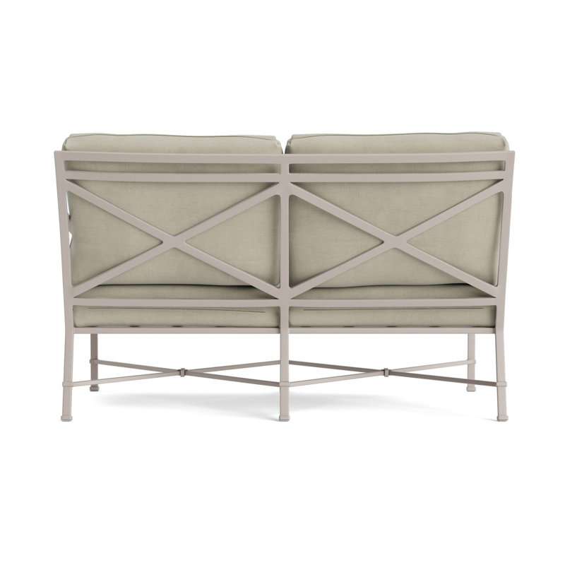 Venetian Outdoor 2 - Seat Loveseat, Fusion Dove, Dove