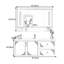 Cream style rock plate bathroom cabinet-111892386