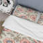 Ensemble de housse de couette Beige Pink Floral Meadows Print II - Traditional-109148506