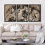 Abstrait botanique «Whispers Of Theest Illustration» 3 - Pièces sur-98803999-98804003