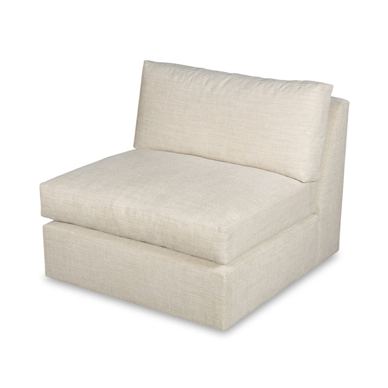Bailey Modular Sectional, Double Up Linen Polyester