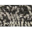 Tapis marocain noir et blanc All-Over 3 x 5