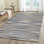 Tapis abstrait tissé à plat à la main Amilliana-11141689