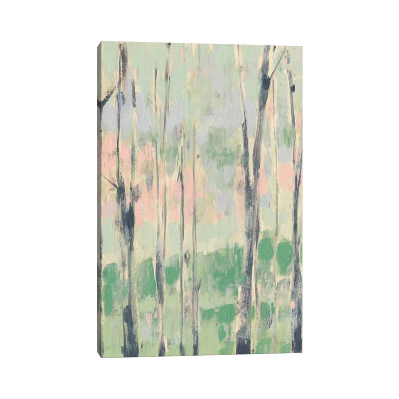 Pastels In The Trees I by Jennifer Goldberger - Wrapped Canvas Gallery-Wrapped Canvas Giclée, 20.32 cm H x 30.48 cm W
