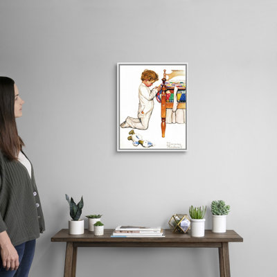 «A Christmas Prayer», art mural sur toile