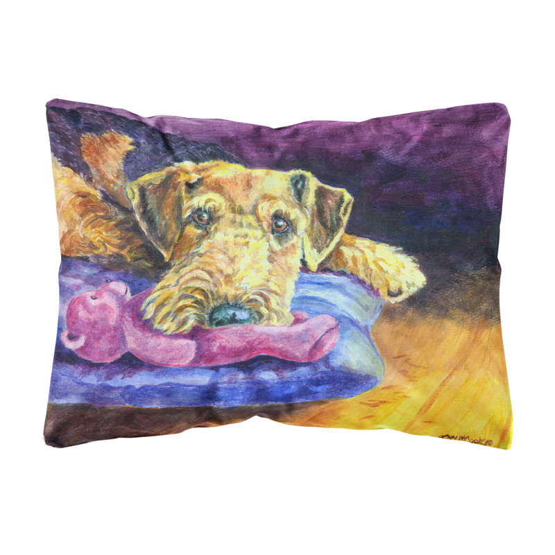  Coussin intérieur / extérieur Airedale Terrier