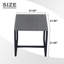 Table d'appoint d'extérieur en métal pour terrasse, jardin et porche Naresa-1028612955
