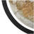 Mango Wood Educational/Geographic Earth Brown Globe with Wood Base