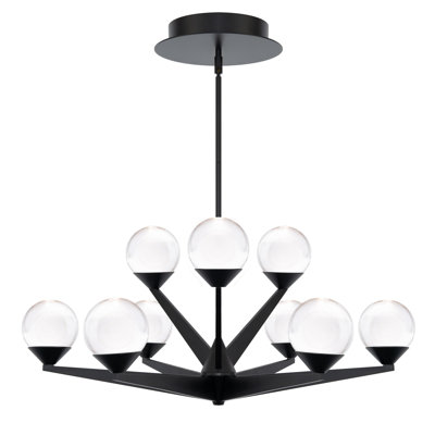 Double Bubble 9 - Light LED Chandelier
