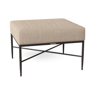 Repose-pieds d'extérieur avec coussin Carmel