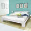 vidaXL Bed Frame Solid Pinewood-43556312-43556315