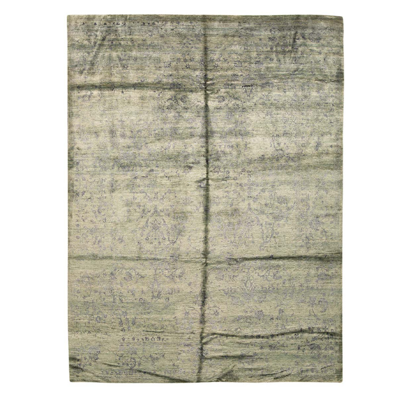 Area Rug in Green