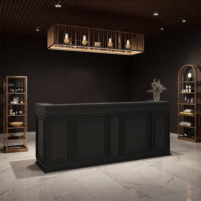 Comptoir de bar Sleek Contemporary - Pratique pour les bars à domicile