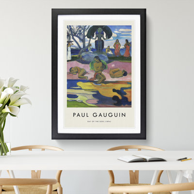 Day of the God by Paul Gauguin - 1 Piece Single Picture Frame Wall Art