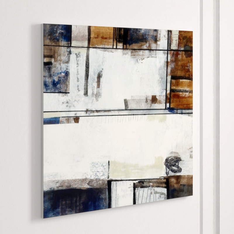 Scrabble III Print by Christopher Peter, Glass Coat, 36" H x 36" W x 1.5" D