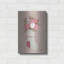 «Peace Christmas Stocking» par L. Larson, art mural en métal-2054321431