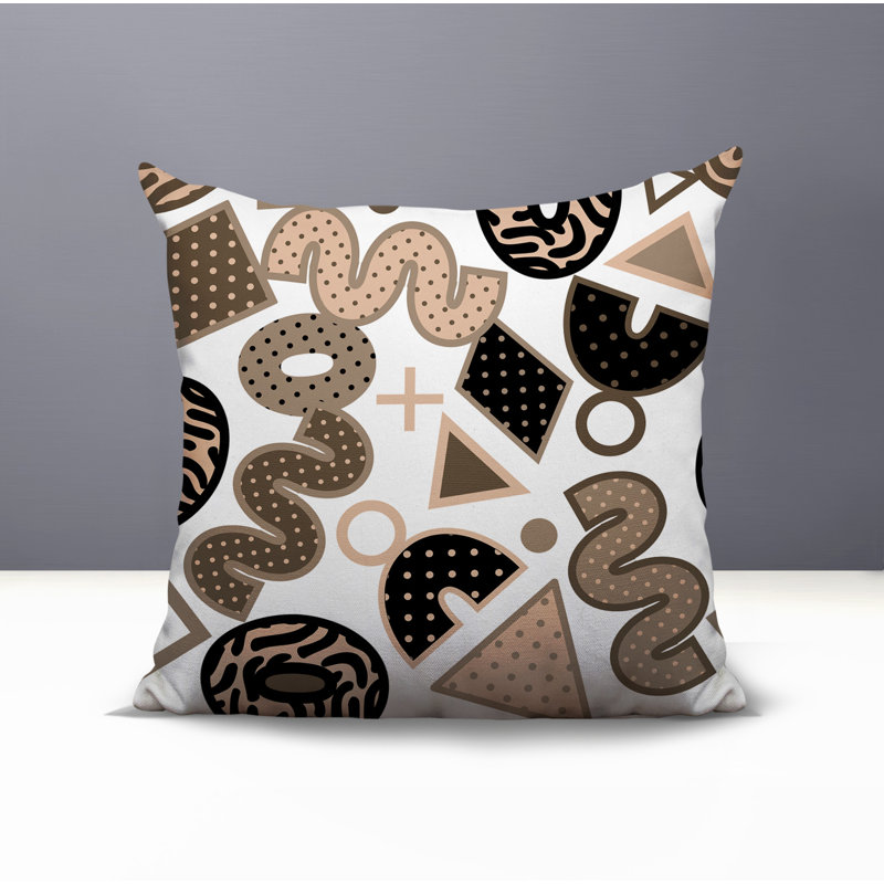 Coussin carré intérieur / extérieur Trixel, Carré 20 po