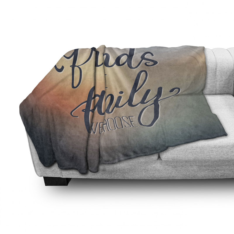 Hand Woven Throw Blanket, 50" W x 70" L