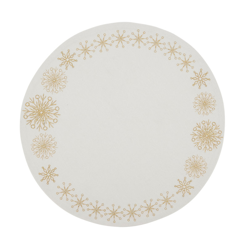 Ensemble de napperons en coton 4 pièces