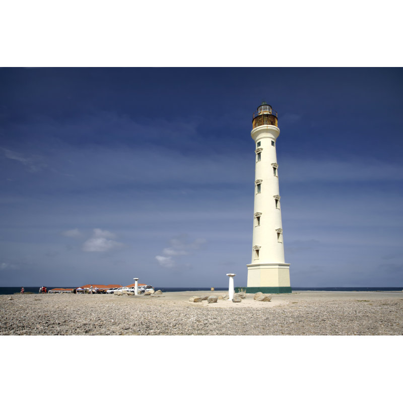 California Lighthouse by Cworthy - No Frame Print on Canvas, 20cm H x 30cm W