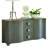 Toile Linen Credenza-Grey