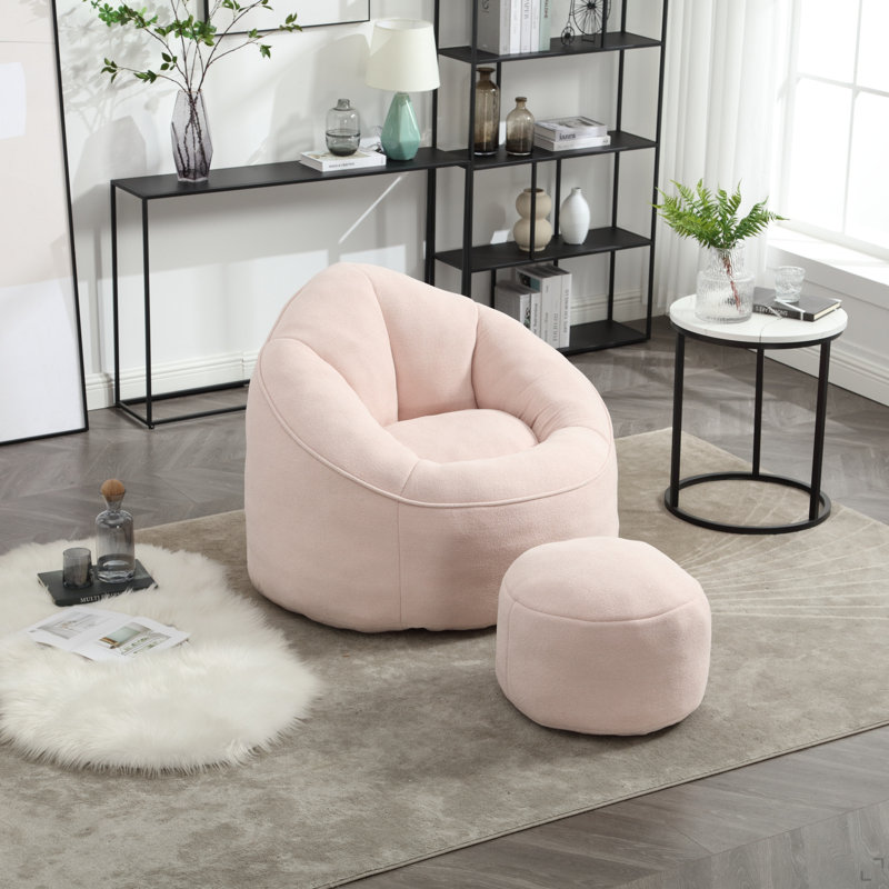 Fauteuil à billes Bedding, Pink