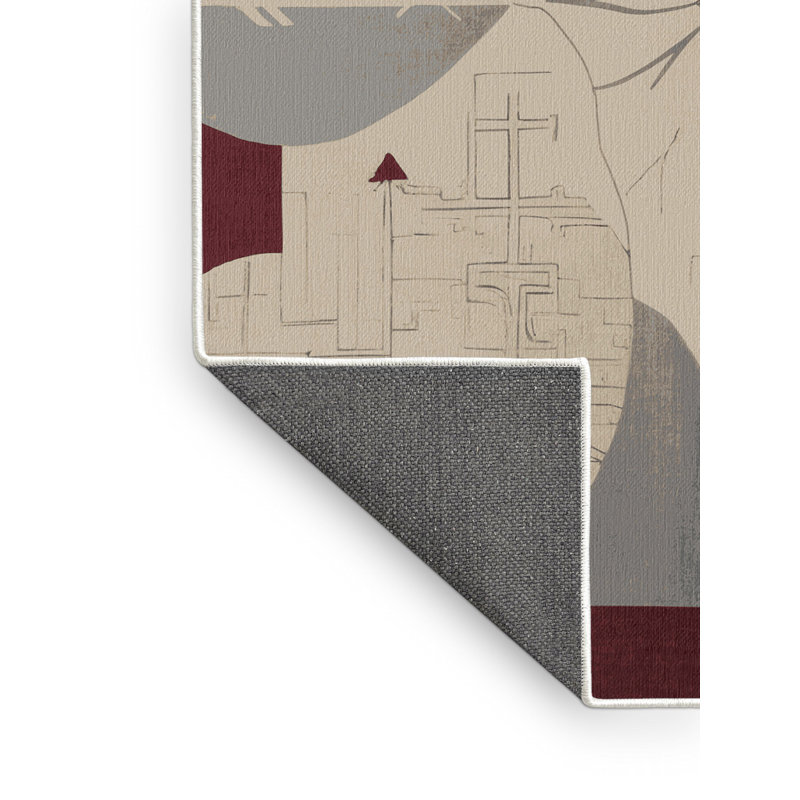 Elegant Fractures Rug, Rectangle 8' x 12'