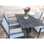 Devansh Rectangular Acacia Solid Wood Outdoor Dining Table - 120 cm W 70 cm D