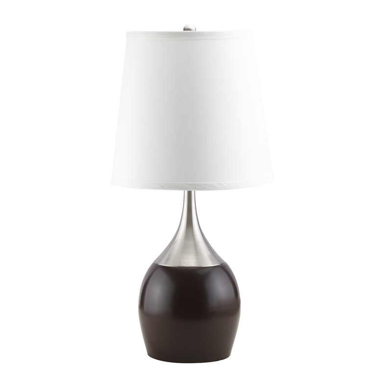 Ensemble de lampes de table 25 po Keemia, Espresso, H 24 po x l 12 po x P 12 po