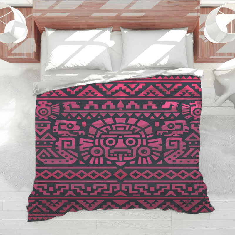 Édredon Aztec Tribal, King