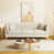 Cream White Velvet